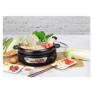 IMARFLEX หม้อสุกี้ และ ปิ้งย่าง รุ่น EP-745 ความจุ 3.5 ลิตร เคลือบ Non-Stick กำลังไฟ 1300 วัตต์