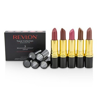 REVLON  5 Super Lustrous Lipstick Set  Size: 5x4.2g/0.15oz