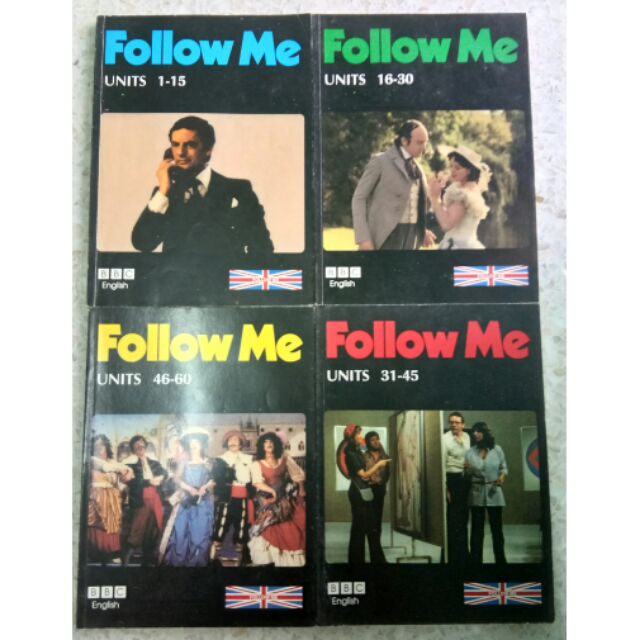 (ส่งฟรี ems เด้อ!!) หนังสือภาษาอังกฤษ หนังสือมือสอง : follow me