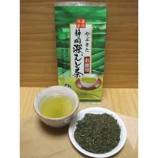 Fukamushicha 200g, Shizuoka Sencha, Japanese Loose Leaf Green Tea, Kakegawacha, ชาเขียวญี่ปุ่น 200 กรัม , FUKAMUSHICHA