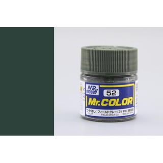 สีสูตรทินเนอร์ Mr.color C52 Field Gray(2) Semi-Gloss 10ml