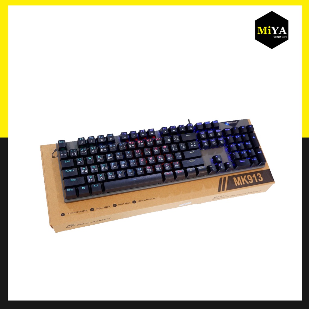 คีย์บอร์ด Neolution MK913 Mechanical Gaming Keyboard, 2-Y