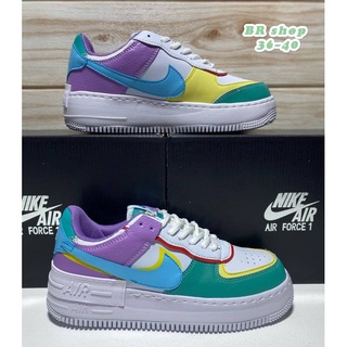 🌈New!! รองเท้า Nike Air Force 1 Low LX รองเท้าผ้าใบ รุ่นใหม่ใส่สบาย