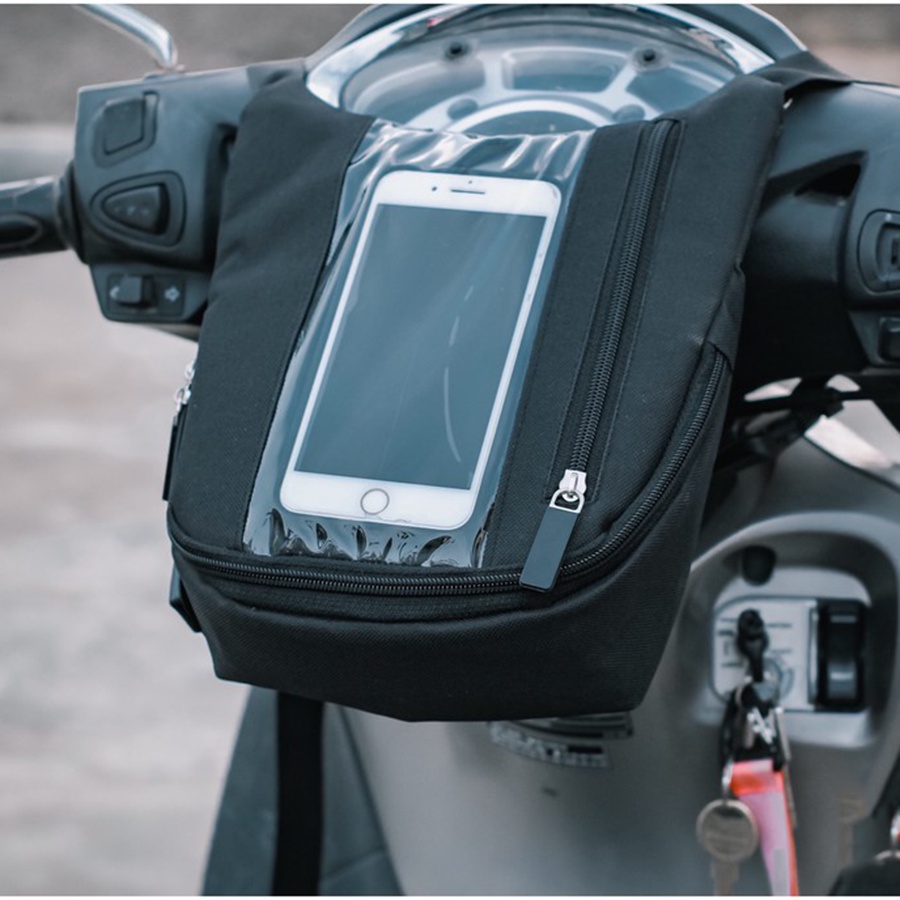 กระเป๋าหน้าแฮนด์รถจักรยานยนต์, กระเป๋าหัวแนวตั้งดู Google Map Shiper