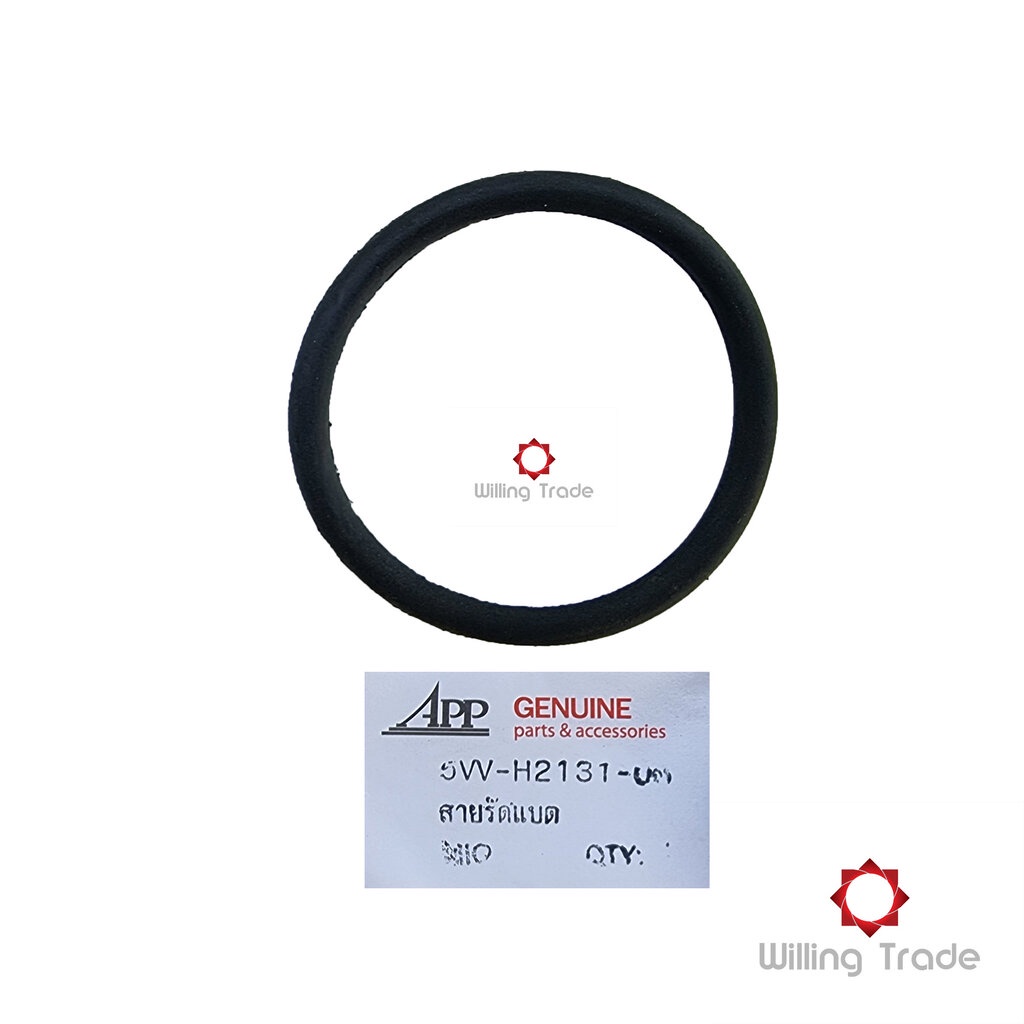 0343_AP. ยางรัดแบตเตอรี่ (B082)YAMAHA (APP: 5VV-H2131-00A) MIO, FINO [สินค้าทดแทนผลิตในไทย] แทนแท้ #