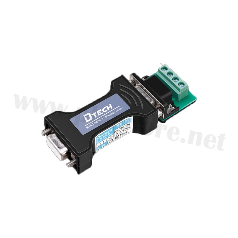ต่อตรงแปลงอนุกรม RS232 to RS485 / RS485 to RS232 (DTECH Adapter)