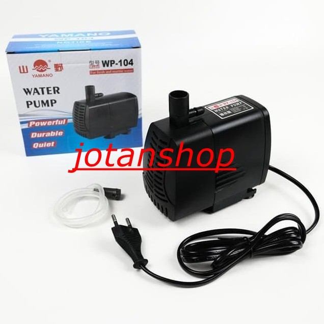 Mesin Yamano WP 104 WP-104 WP104 Hydroponic Aquarium Pond Submersible Water Pump Machine