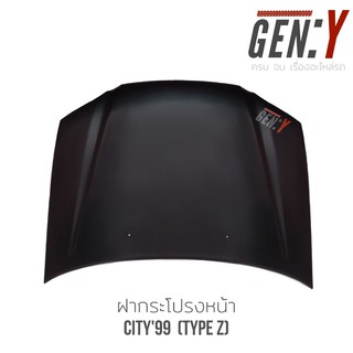 ฝากระโปรงหน้า City99 Type Z งานเทียม คุณภาพเกรด A สินค้ามาเป็นสีดำ สามารถนำไปทำสีได้ตามต้องการ เอาไปใส่ได้เลย