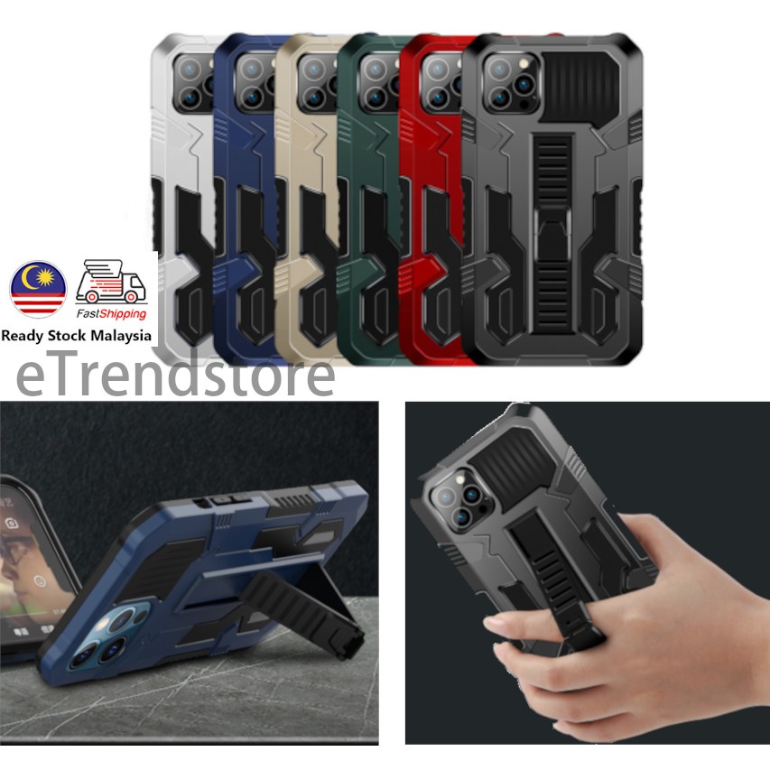 Oppo A57 A77 A77S A78 A76 A96 A92 A93 Transformer Warrior Knight Armor Hard Flip Stand Band Antidrop