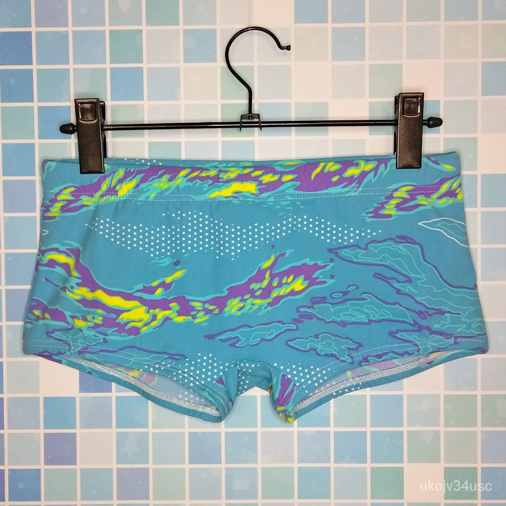 Men39s Summer Sexy Swimwear Men Low Rise Swimming Boxer Briefs Beach Short Surf Beach Jammer