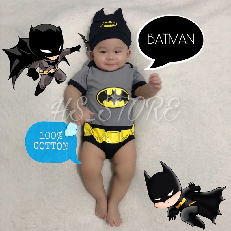 ! BATMAN BABY JUMPER / ผ้าเด็ก / ผ้าเด็ก / BABY JUMPER / BABY COSTUME!