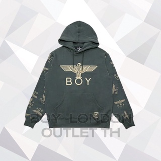 Boy London Classic Hoodies รหัส : B84HD1004U สี : Khaki