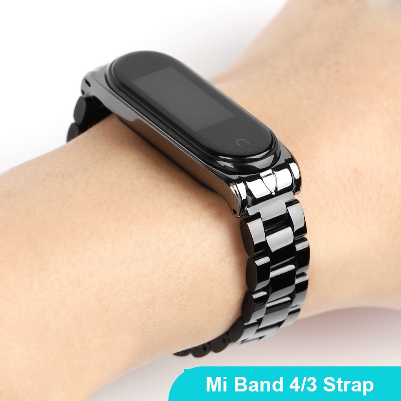 สายนาฬิกาข้อมือ เคสป้องกันรอย สําหรับ Xiaomi Band 4 Mi 4 3