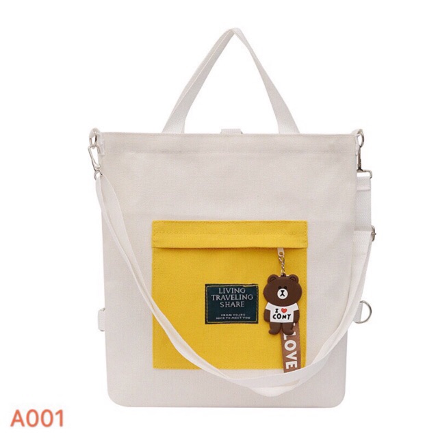 กระเป๋าผ้าสไตล์เกาหลี