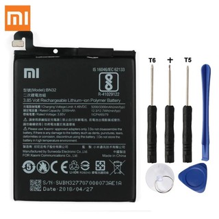 Original XIAOMI BN32 เปลี่ยนแบตเตอรี่สำหรับXiaomi BN32 Authenticโทรศัพท์แบตเตอรี่ 3300MAh