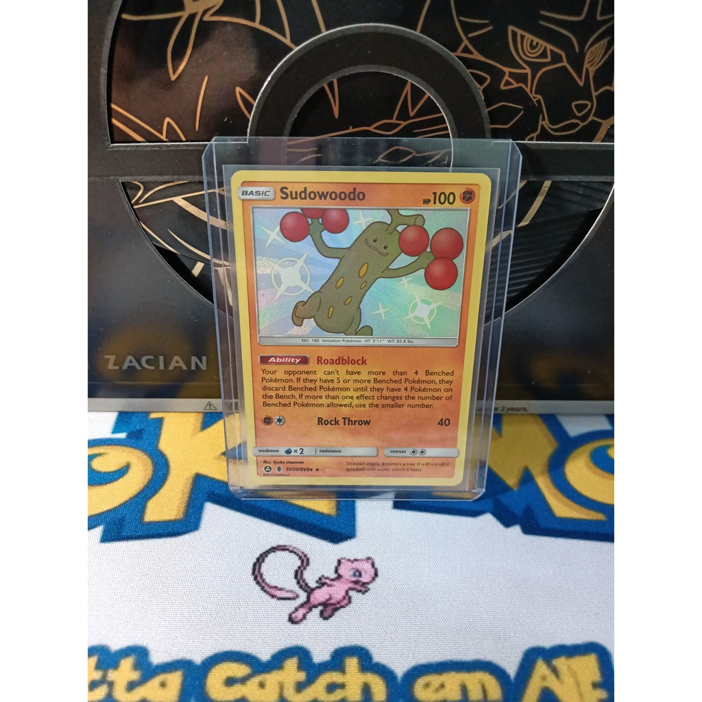 Pokemon Card "Sudowoodo Shiny" ENG Hidden Fates