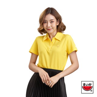 แตงโม (SUIKA) - เสื้อแตงโมคอปกไมโครไฟเบอร์ 24 YELLOW