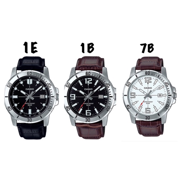 !!ประกัน1ปีและกล่อง CMG!! CASIO รุ่น MTP-VD01D MTP-VD01 MTP-VD01L MTP-VD01G นาฬิกาข้อมือชาย MTPVD01