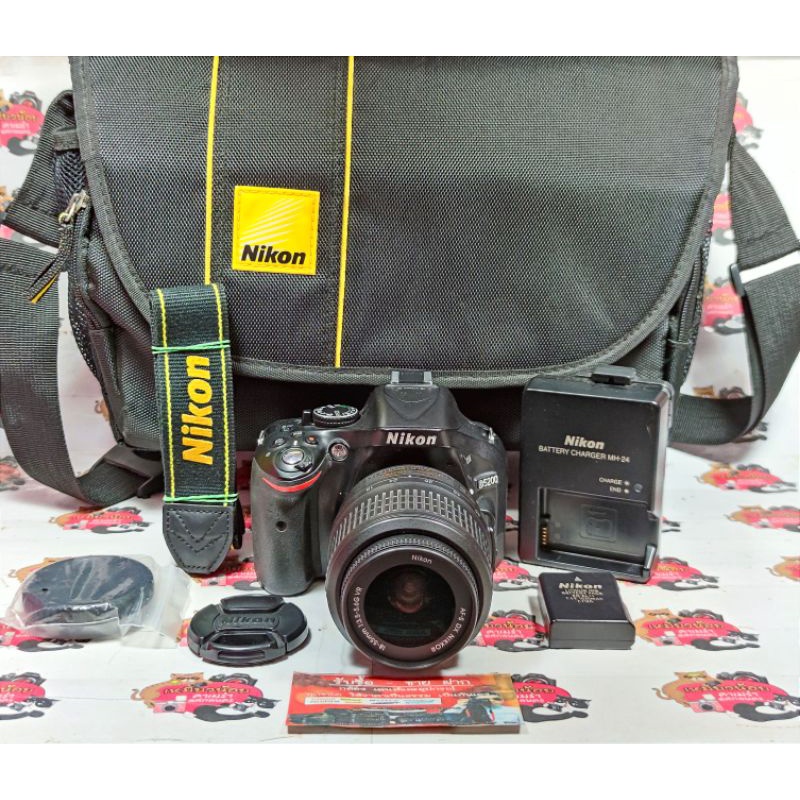 กล้อง Nikon D5200+18-55G VR กล้องมือสอง เลนส์มือสอง