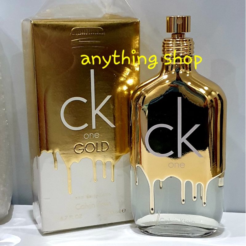 ส่งฟรี📦 CK one GOLD 200ml กล่องซีล มือ1แกะลองกลิ่นใช้เอง