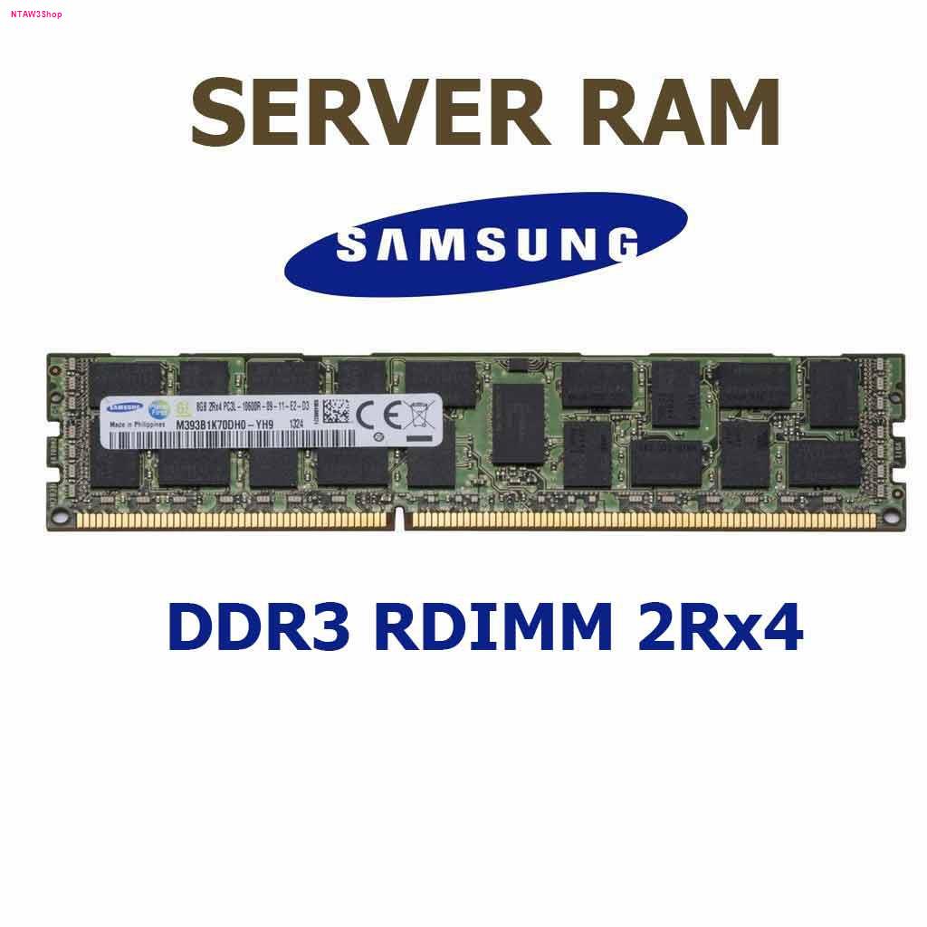 RAM Server Samsung DDR3 16GB 8GB BUS 1600 MHz PC3L-12800R 2Rx4 ECC REG RDIMM Registered X79