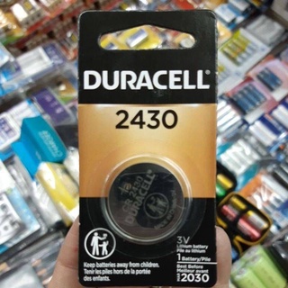 ถ่าน Duracell CR2430 Lithium 3V แพคเดี่ยว จำนวน 1ก้อน ของใหม่ ของแท้