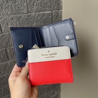 KATE SPADE SMALL L-ZIP  BIFOLD WALLET