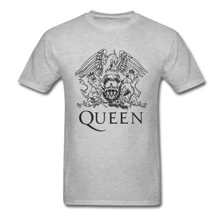 [S-5XL]ใหม่ เสื้อยืดผ้าฝ้าย 100% พิมพ์ลาย Queen Freddie Mercury สีเทา สไตล์ฮิปฮอป แฟชั่น สําหรับผู้ชาย LHZY