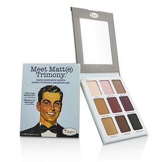 THE BALM Meet Matt(e) Trimony Matte Eyeshadow Palette Size: 21.6g/0.756oz