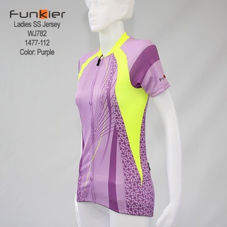 เสื้อจักรยานแขนสั้นผู้หญิง Funkier WJ-782