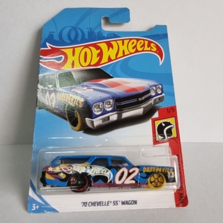 รถเหล็ก Hotwheels 70 CHEVELLE SS WAGON 02 (ib0504)