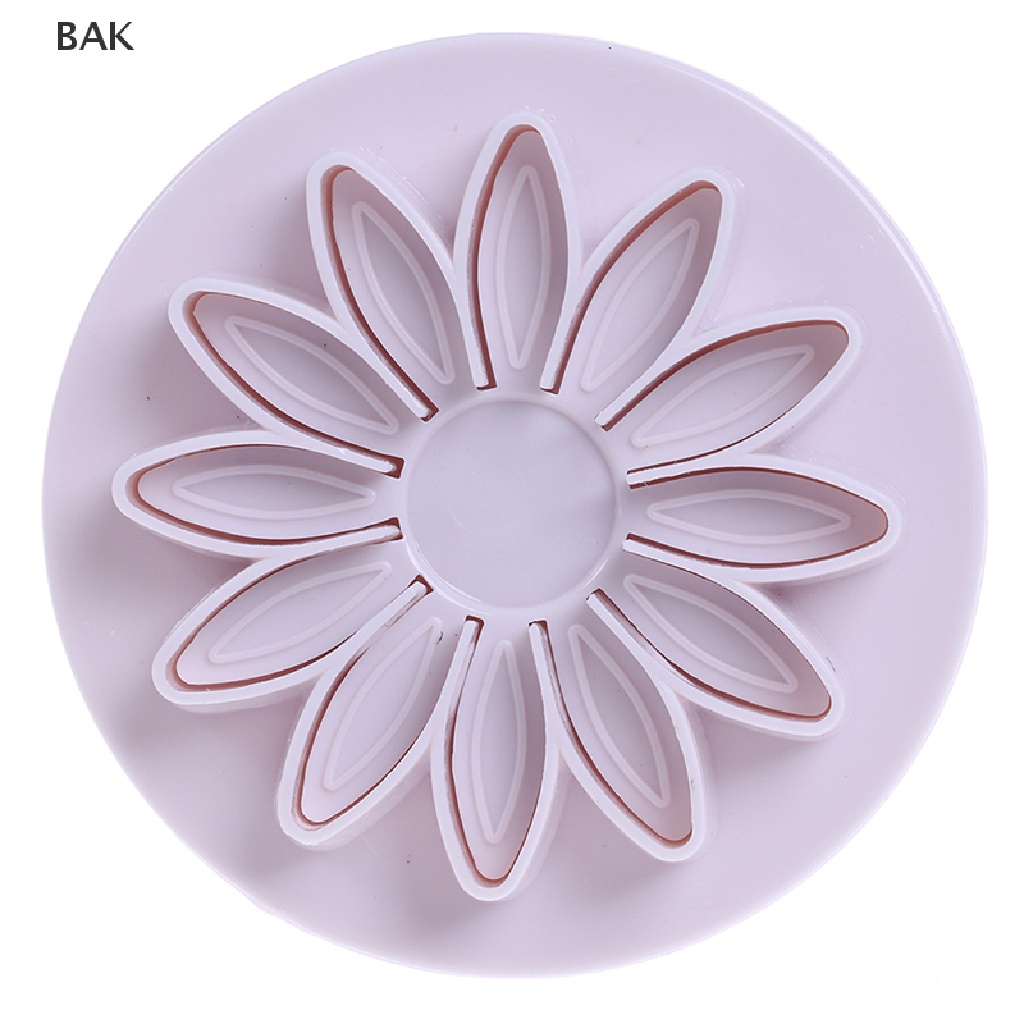BAK พลาสติกดอกไม้ F Ondant เค้กเครื่องมือ Sugar Craft Plunger เครื่องตัดเบเกอรี่แม่พิมพ์ - รูปที่ 7