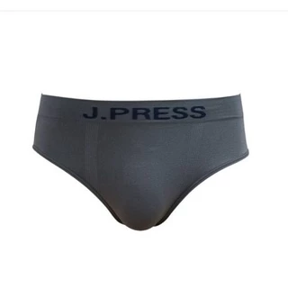 กางเกงในชาย J-PRESS รุ่น8110 Seamless ทรงบิกินี่ SET 3 ตัว มีสามสี่ ดำ กรม เทา