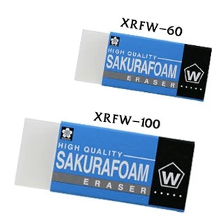 (2 ชิ้น) ใหม่! ก้อนดำ ยางลบ Sakura Foam XRFW-60 / XRFW-100