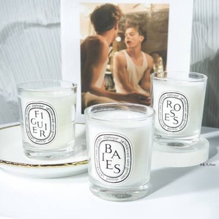 Diptyque เทียนหอม Set of 3 mini candles Baies Figuier Roses แท้ป้ายคิงส์🇹🇭🤍