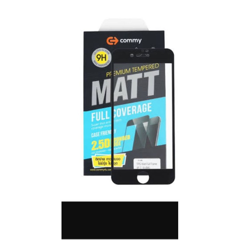 Commy กระจกด้านเต็มจอ iphone 6 6+ 7 7+ 8 8+ x Xr xs max 11 11pro 11promax