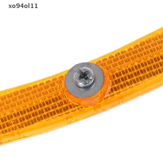 Xo94ol 2 ชิ้น Spoke Reflector ไฟเตือนความปลอดภัยขอบล้อสะท้อนแสง