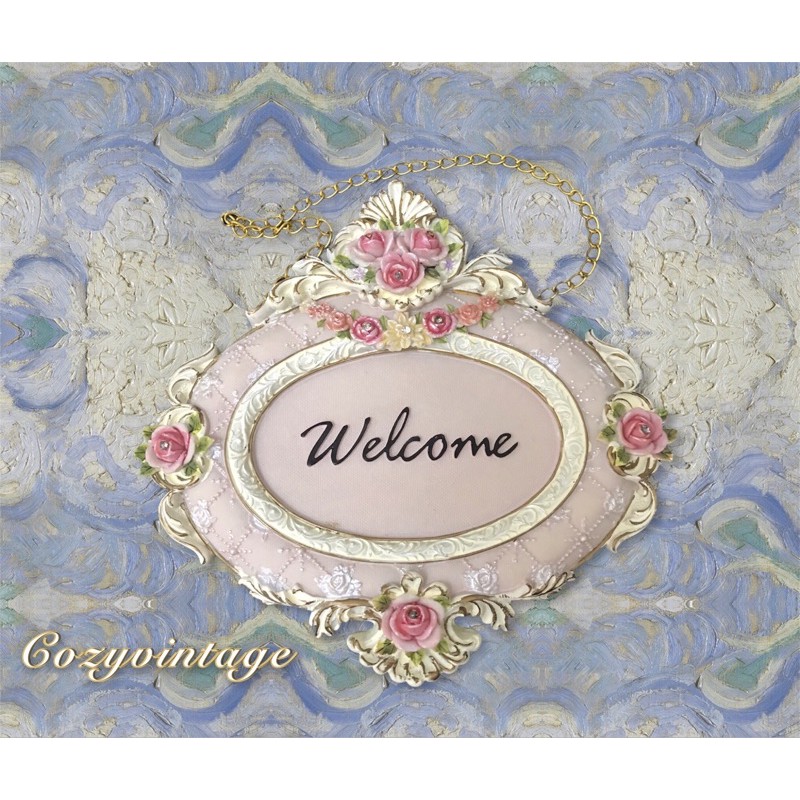 ป้าย Welcomeป้ายตกแต่ง