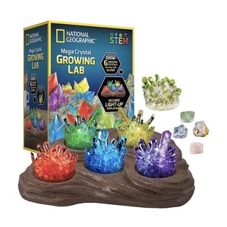 ชุดสร้างหินคริสตัล NATIONAL GEOGRAPHIC Mega Crystal Growing Lab