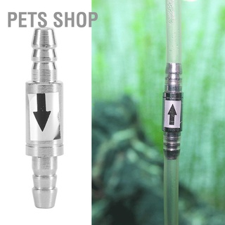 ร้านค้าสแตนเลส Co2 One Way Check Valve สําหรับตู้ปลา Co2 ระบบ Diffuser และ Air P