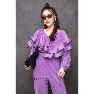 MaRiaH W. JuMpSuiT” ชุดจัมพ์สูทอัดพลีททรงสวยกรุบ ดีเทลสวยทั้งตัวไม่ว่าจะหันหน้าหรือหลัง!!