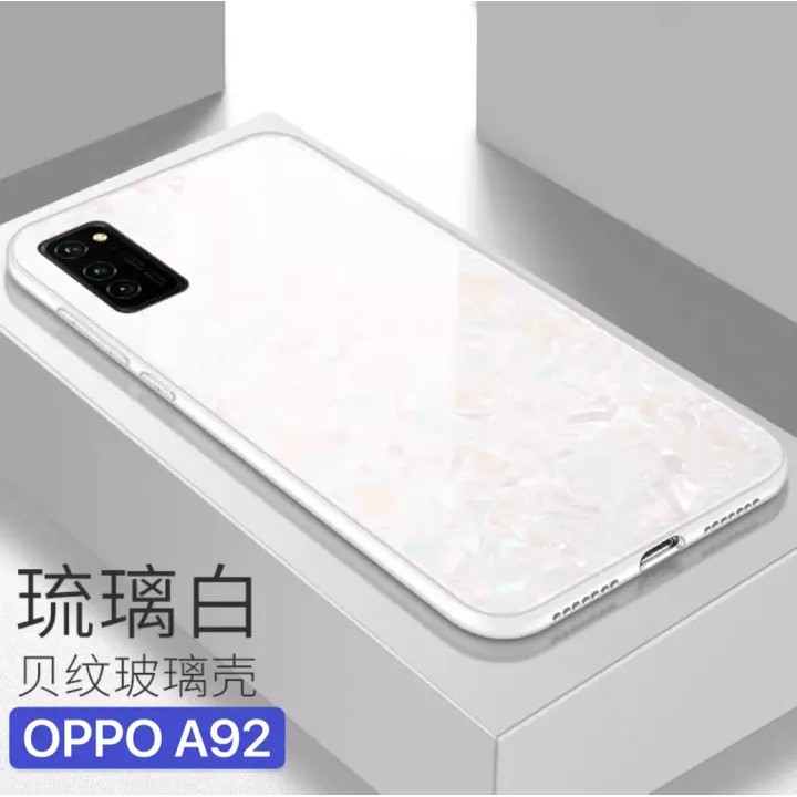 Case Oppo A92 เคสเงาลายหินอ่อน ขอบนิ่ม เคสกันกระแทก TPU Case สำหรับรุ่น OPPO A92 เคสออฟโป้เอ92 สินค้าใหม่