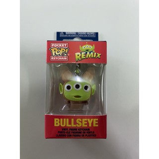 Funko Pop Keychain Bullseye Alien Remix Disney