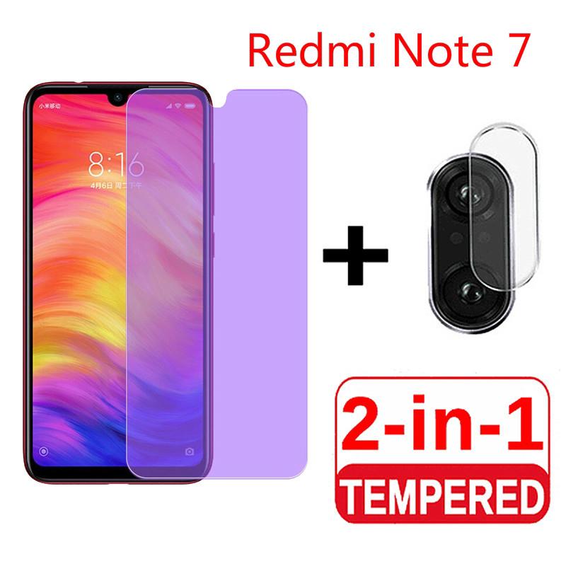 กระจกนิรภัยกันรอยหน้าจอสำหรับ Xiaomi Redmi Note 7 Pro