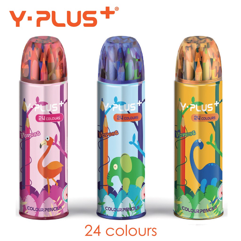 YPlus+ FOREST Color Pencil (24 สี/ชุด)