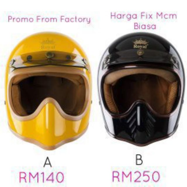 Royal HELMET COPY MOTO 3 VIETNAM H01 M140