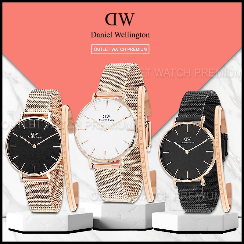 OUTLET WATCH นาฬิกา Daniel Wellington OWD207 นาฬิกาข้อมือผู้หญิง นาฬิกาผู้ชาย แบรนด์เนม ของแท้ Brand DW Watch DW00100161