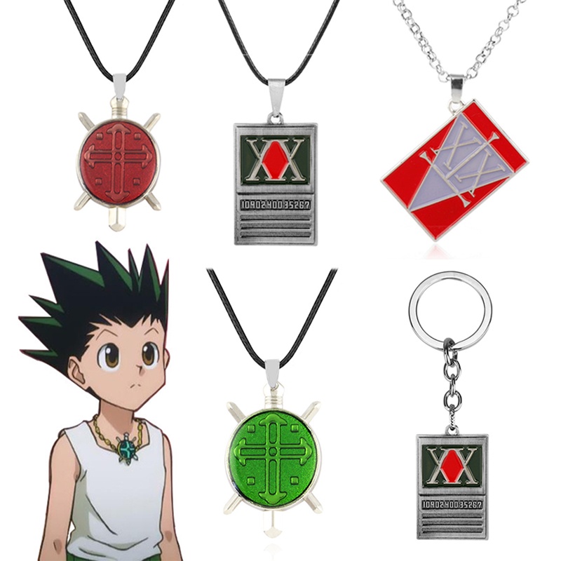 เครื่องประดับ สร้อยคอโชคเกอร์ จี้การ์ตูนอนิเมะ Hunter X Hunter Paladin Greed Island Saint Knight เหมาะกับของขวัญ สําหรับผู้ชาย และผู้หญิง