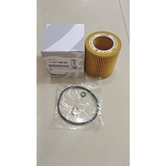 11427566327 กรองน้ํามันเครื่อง BMW N52 N52N N53 N54 N55 ENGINE E90 E91 F30 E60 E61 F10 X3 X5 X6 Z4