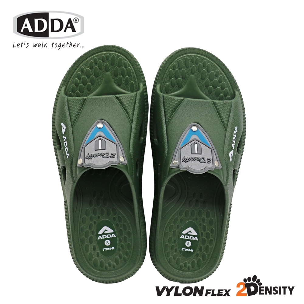 ADDA 2density รองเท้าแตะ รองเท้าลำลอง สำหรับผู้ชาย แบบสวม รุ่น 5TD50M1 ...